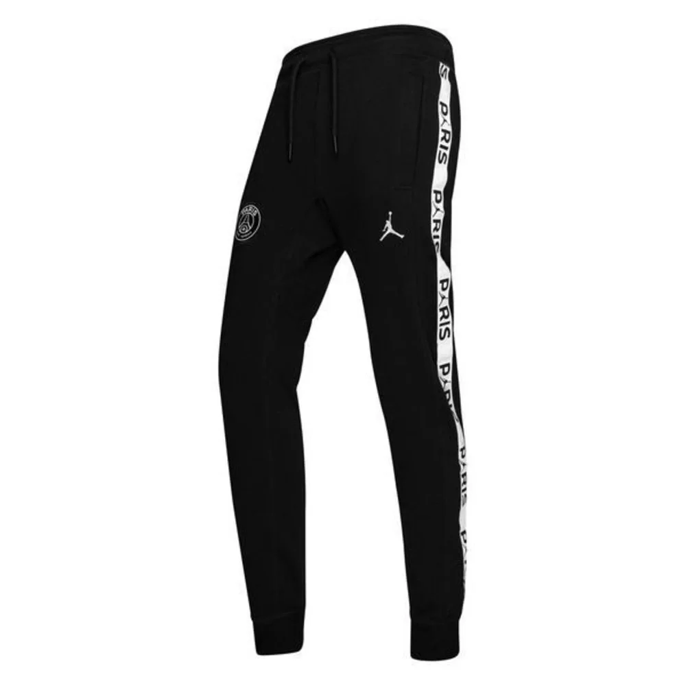 EUC Jordan x PSG Paris Saint Germain Fleece Jogger Pant BQ8348-010 Sz Medium
